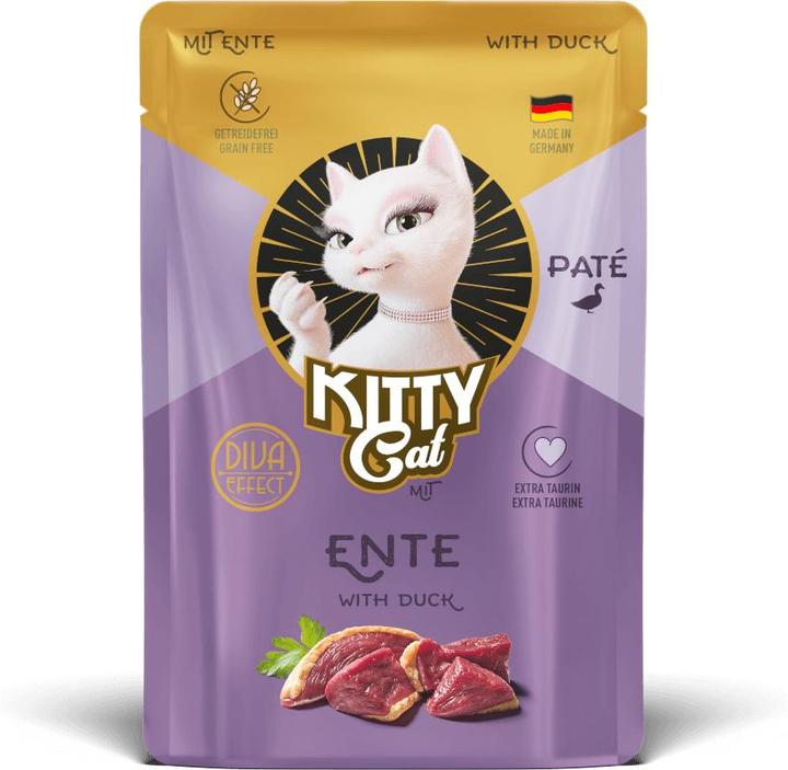 Produktbild KITTY Cat Nassfutter Pate Ente 85 g (Adult, 1 Stk., 85 g)