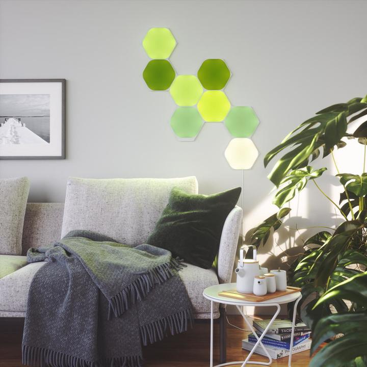Actual product image Nanoleaf Shapes Hexagon Starter Kit (9x) (100 lm)