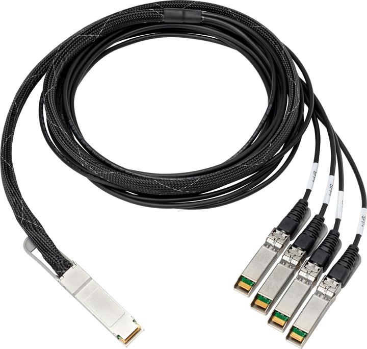 Produktbild HPE E Direct Attach Copper Cable QSFP28 to SFP28 (S/UTP, CAT6, 3 m)