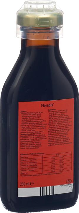 Image du produit Floradix Vitamines et Fer organique (1 pièce(s), Liquide, 614 g)