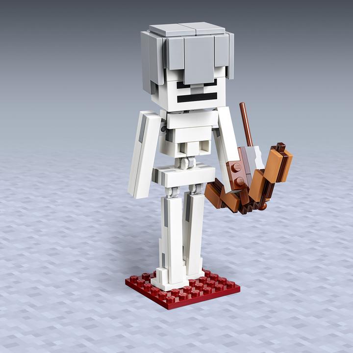 Actual product image LEGO Skeleton with magma cube (21150, LEGO Minecraft)