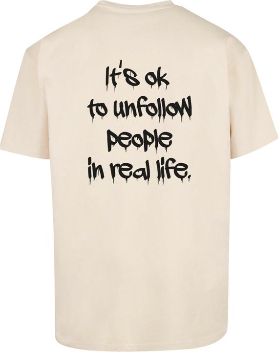 Image du produit Merchcode Tee surdimensionné Unfollow front X - 112215 (S)