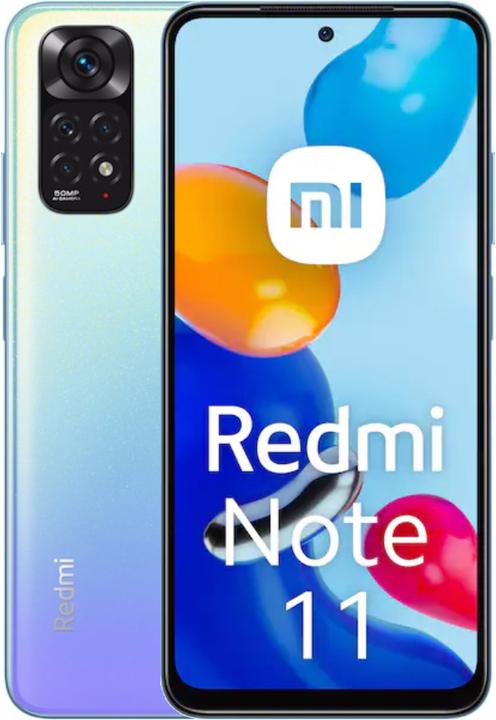 Image du produit Xiaomi Redmi Note 11 (128 Go, Bleu Étoile, 6.43", Double SIM + SD, 50 Mpx, 4G)