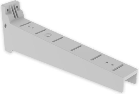 Actual product image Unex 66603 Insulating bracket light grey RAL7035 100x600 U