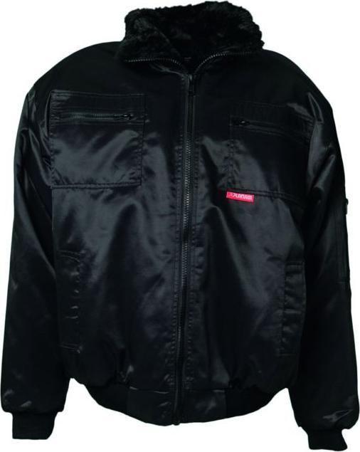 Actual product image Planam Men's pilot jacket GLETSCHER black size M (M)