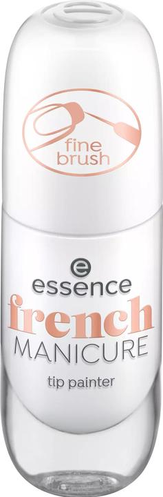 essence French Manicure Tip Painter 01 You're so fine (Blanc, Vernis couleur)