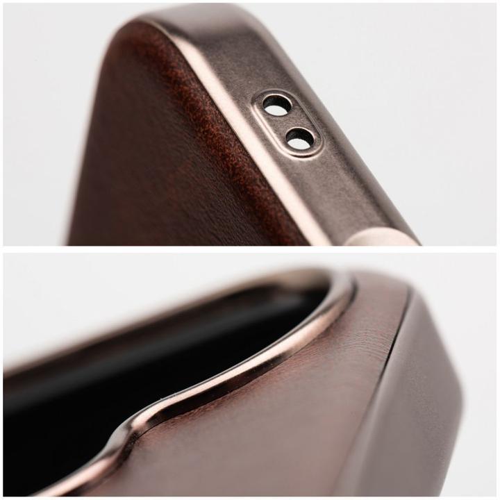 Produktbild OEM Back panel cover GENTLEMAN MAG COVER Case compatible with MagSafe for IPHONE 15 PRO MAX brown (Apple iPhone 15 Pro Max)