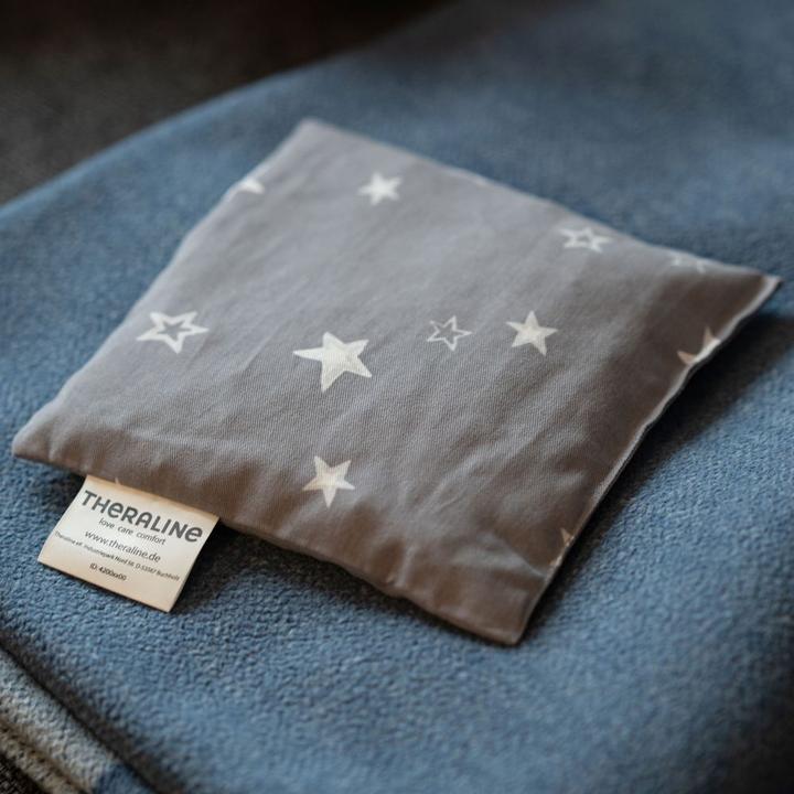 Immagine prodotto Theraline Cuscino termico e cuscino a grana Cuscino termico con imbottitura in ciliegio 19 x 19 cm - Cielo (19 x 19 cm)