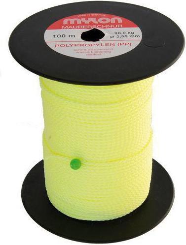 BRW Fluorescerend geleidingssnoer (50 m)