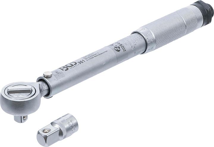 BGS Torque wrench, 3/8", 20-110 Nm (3/8", 20 Nm, 110 Nm)