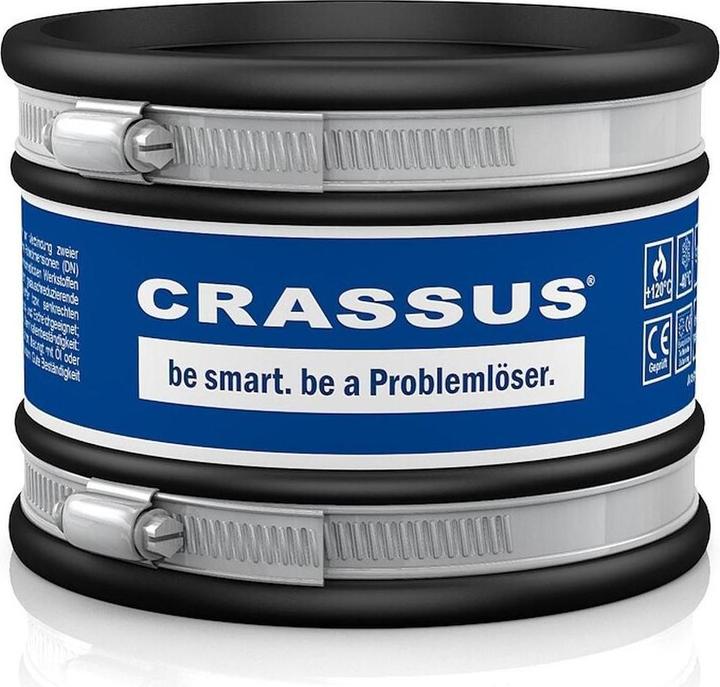 Produktbild Crassus Schlauchadapter CDC Typ 1, 100, 100-116mm, 0,6 b, m I-Lippe