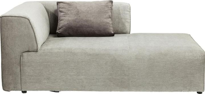 Produktbild Kare Design Ottomane Infinity Grau Rechts (Liege)