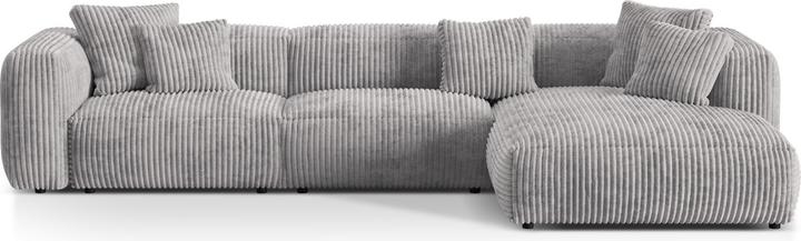 Actual product image Micadoni Modular Right Corner Sofa, "Martina", 3 Seats, 332x176x75 Made in Europe (Corner sofa)