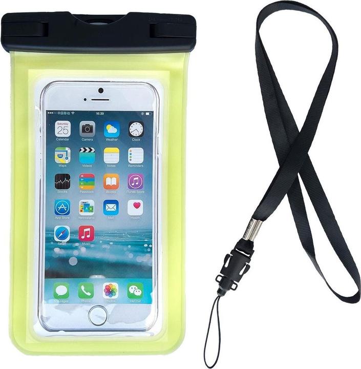Image du produit Hurtel Etui étanche pour appareil mobile, 6.7" - Jaune (Universel)