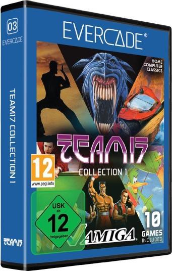 Actual product image Blaze Evercade Team 17 Amiga Collection 1 Cartridge (Arcade, EN)