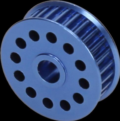 Image du produit HB Racing POULIE 27D (ALUMINIUM BLEU - KYOSHO V1R)