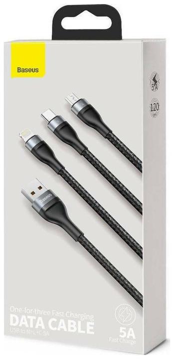 Produktbild Baseus Rapid Series 3in1 (1.50 m, USB 3.0, 20 W)