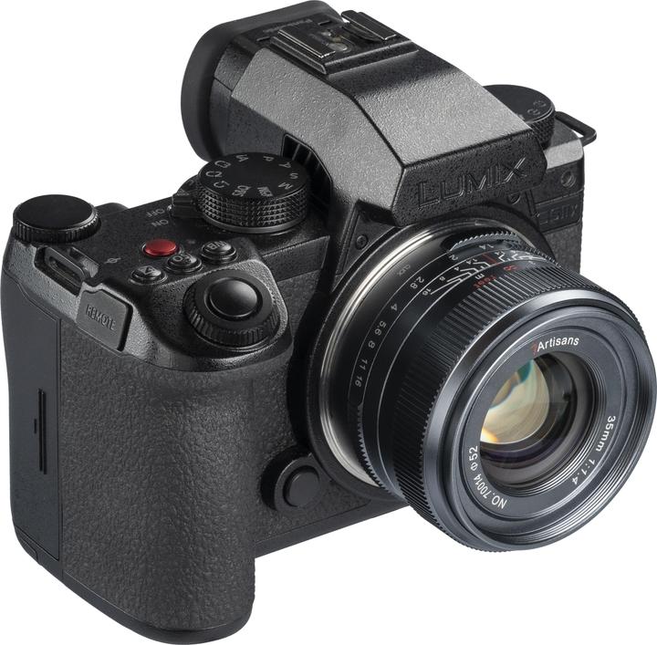 Immagine prodotto 7artisans Lunghezza focale fissa 35mm F/1.4 Mark III FF TG - L-Mount (L-mount, Full-frame)