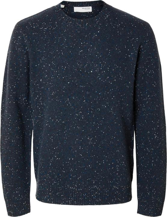 Selected Homme Slhneil Ls Knit Neps Crew Neck