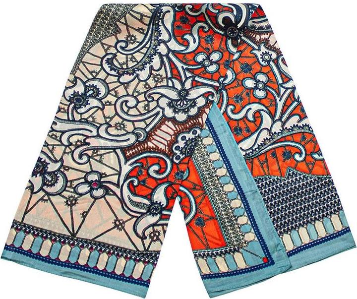 Actual product image JTI Scarf with paisley pattern - red, no. 11