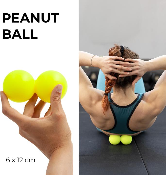 Immagine prodotto Kalahari 4 Wellness Palline Massaggio Muscolare, Palla Doppia e Lacrosse
