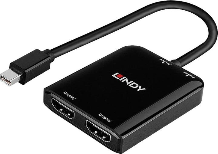 Actual product image Lindy Mini DisplayPort to 2 Port HDMI MST Hub (Mini USB, 2 Ports)