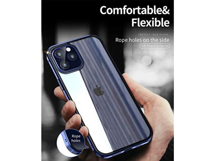 Actual product image G-Case Apple iPhone 12 Pro Aluminium Magnetic Glass Case Cover (Apple iPhone 12 Pro)