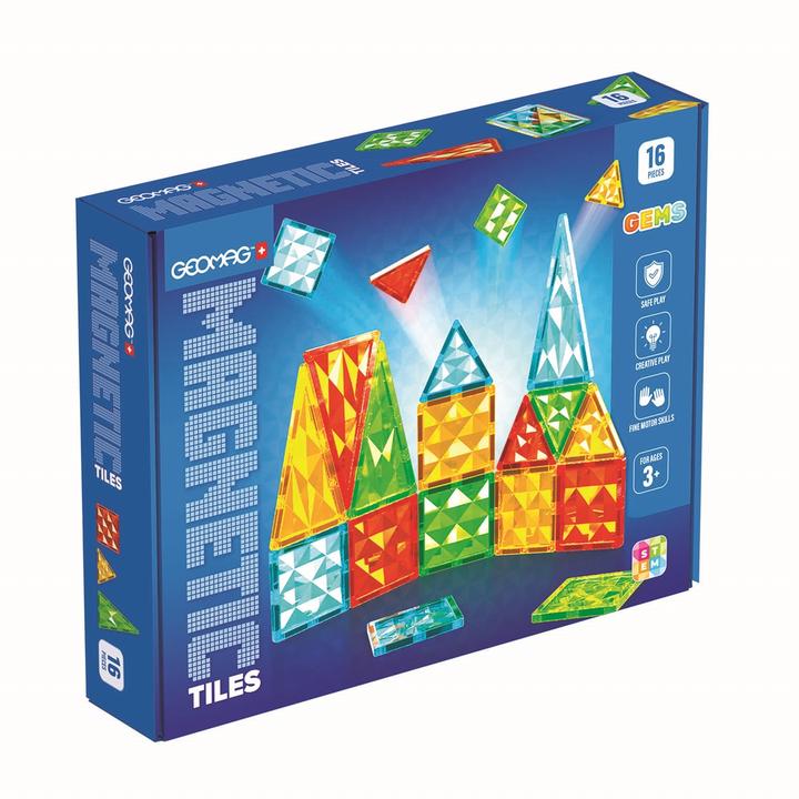 Produktbild Geomag Magnetic Tiles Gems