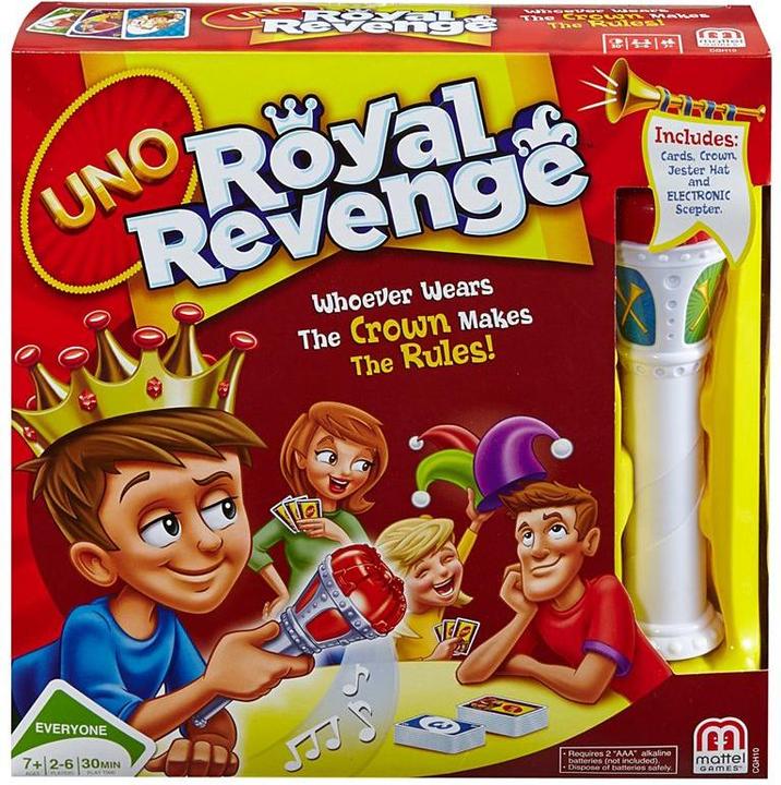 Produktbild Mattel Games UNO Royal (Deutsch, Französisch, Italienisch, Englisch)