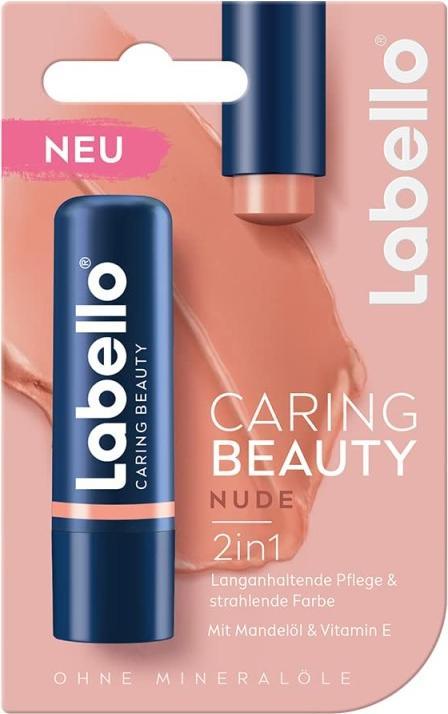 Labello Caring Beauty Nude Stick 4.8g (Pflegestift, 172.50 ml)