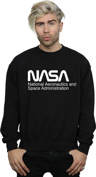 Immagine prodotto Nasa Logo One Tone Felpa Uomo (4XL)