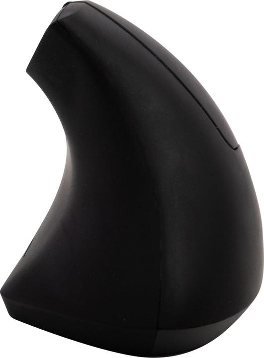 Productafbeelding Q-Connect Muis ergonomisch zwart draadloos (Draadloze)