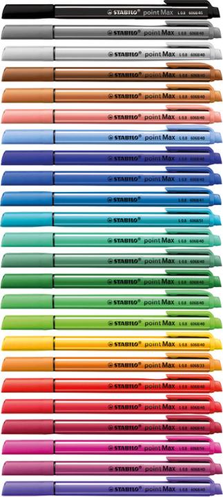 Actual product image STABILO PointMax (Multicoloured, 24 x)