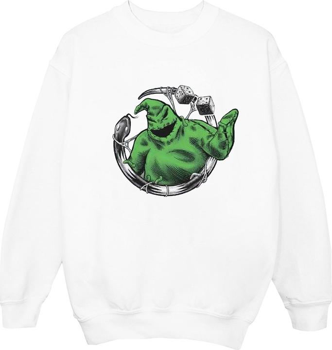Disney Nightmare Before Christmas Roll The Dice Sweatshirt (L)