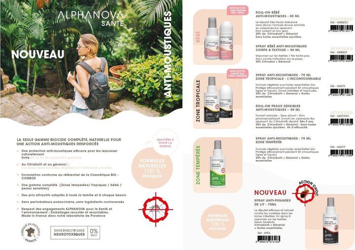 Produktbild Alphanova Baby Roll On Anti-Mücken (30 ml)