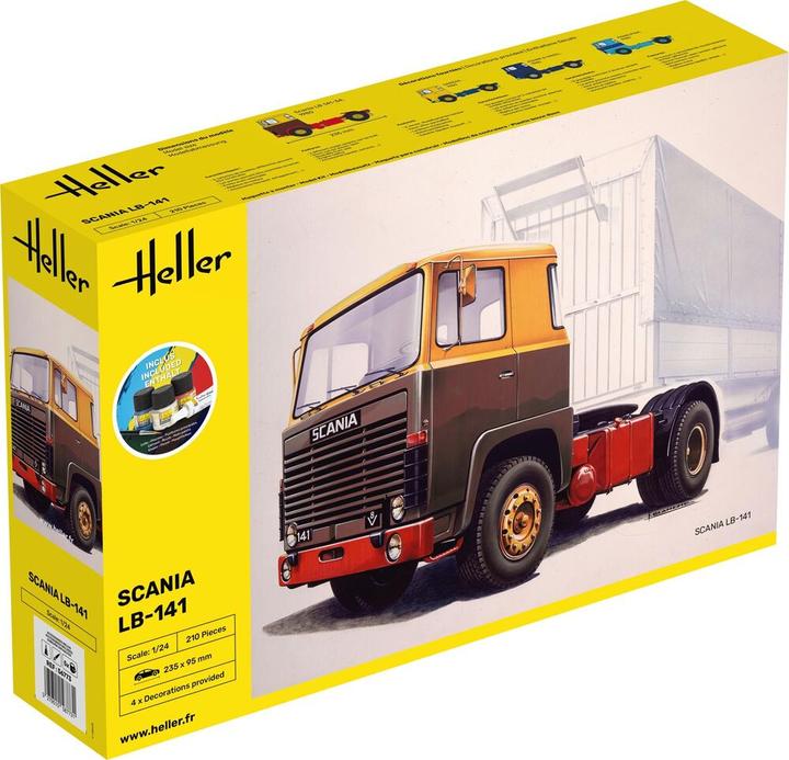 Image du produit Heller STARTER KIT Camion LB-141