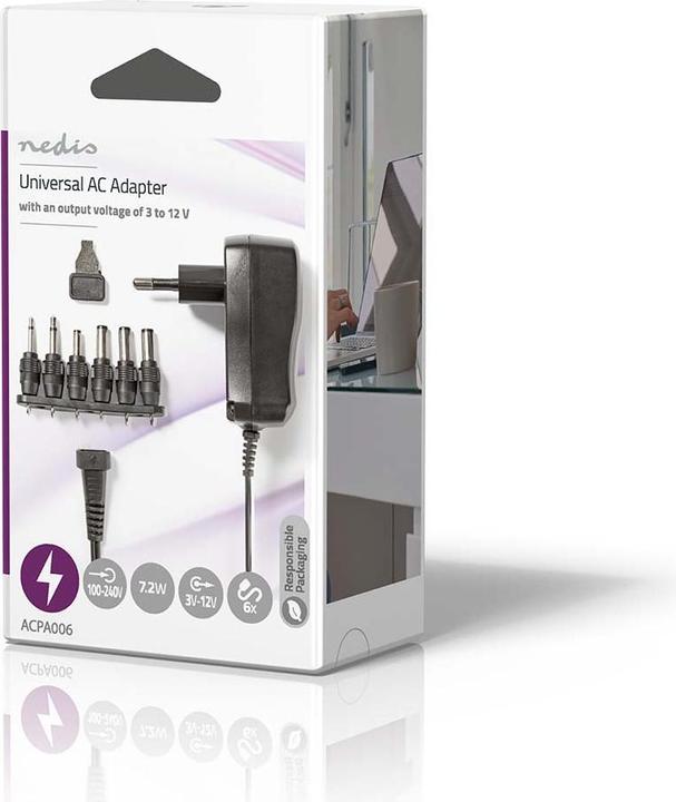 Produktbild Nedis Universal AC Adapter (1.80 m)