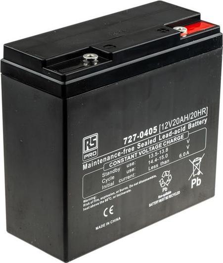 Produktbild Rs Pro Blei-Säure Akku AGM 12V 20Ah (12 V, 20000 mAh)