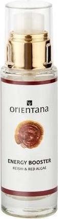 Actual product image Orientana Natural Face Energy Booster Reishi Red Algae Vegan Glow Anti Aging Firming Hydrating All Skin Types (30 ml)