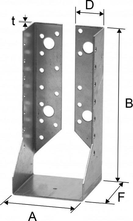 Image du produit Simpson Sst Sabot d.solive SST type BSIN 100/170 (Cintre à solive, 1 pcs)