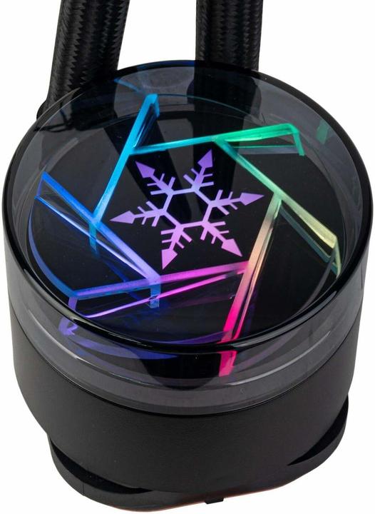 Actual product image Silverstone NovaPeak 360 ARGB 360mm (black)