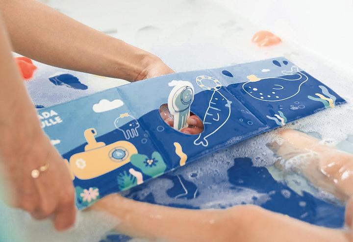 Produktbild Badabulle Badebuch mit Krake-Fingerhut