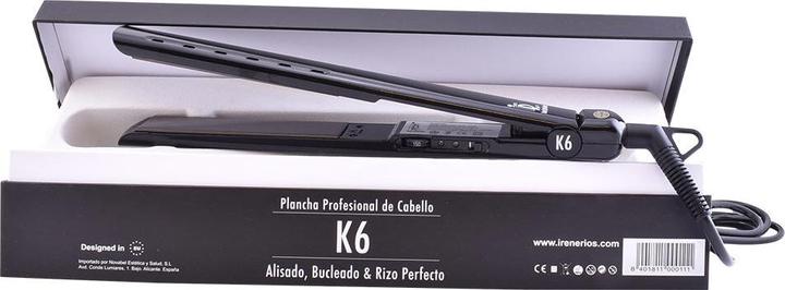 Irene Rios K6 plancha para el cabello #negra (Glätteisen)