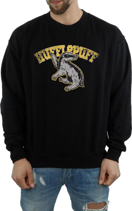 Actual product image Mens Hufflepuff Cotton Sweatshirt (S)