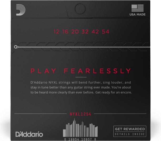 Image du produit D'Addario NYXL1254 New York XL (6 x, Guitare, 0.05")