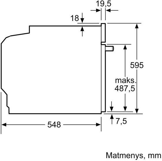 Produktbild Bosch Hausgeräte HNG8764C7-Serie | 8, Einbaubackofen mit zusätzlichen Dampf- und Mikrowellenfunktionen, Carbon Black