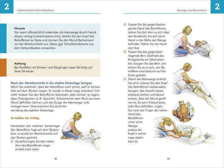 Produktbild Erste Hilfe - Das offizielle Handbuch (Deutsch, Franz Keggenhoff, 2021)