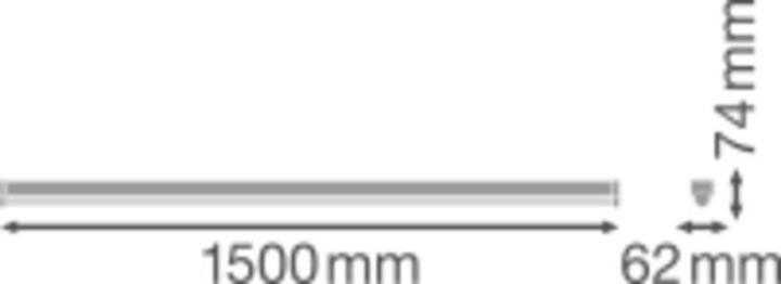 Actual product image Ledvance Linear UO 1500 31W/4000K (White, 145.80 cm, Indoor)