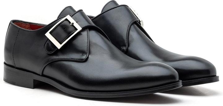 Produktbild Alexander 1910 Monk Strap - Black Buckle (45)