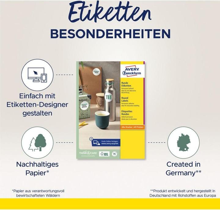 Productafbeelding Avery Universele etiketten